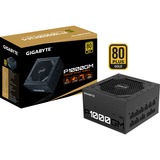 GIGABYTE GP-P1000GM, 1000 Watt alimentation  Noir, 6x PCIe, Gestion des câbles