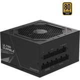 GIGABYTE UD1000GM PG5 V2 alimentation modulaire 1000 watt Noir, 1x 12V-2x6, 4x PCIe