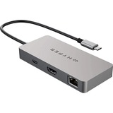 Hyper HyperDrive 5-Port USB-C Hub, Station d'accueil Gris