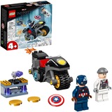 LEGO Marvel - Captain America - L’affrontement entre Captain America et Hydra, Jouets de construction 76189