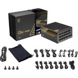 MSI MEG Ai1600T PCIE5 alimentation  modulaire 1600 watt Noir, 2x 12V-2x6, 9x PCIe