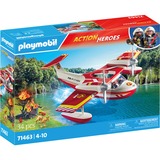 PLAYMOBIL City Action - Luciole avec fonction de lutte contre l'incendie, Jouets de construction 71463