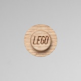 Room Copenhagen Suspension murale en bois LEGO, Support mural Chêne, En 3 parties