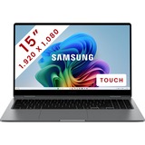 SAMSUNG Galaxy Book5 360 (NP750QHA-KA3BE) 15.6" PC portable 2-en-1   Gris | Core Ultra 5 226V | Arc Graphics 130V | 16 Go | 512 Go SSD