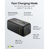 goobay Powerbank pour ordinateur portable 20 000 mAh avec Power Delivery Noir