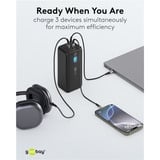 goobay Powerbank pour ordinateur portable 20 000 mAh avec Power Delivery Noir