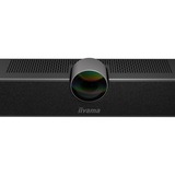 iiyama UC CAM120ULB-1 Barre de conférence tout-en-un, Webcam Noir, USB Type-C