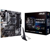 ASUS PRIME B550M-A WIFI II carte mère socket AM4 Noir/Argent, RAID, Gb-LAN, Wi-Fi 6, BT, Sound, µATX
