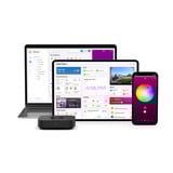 Athom Pro mini, Station de base Noir, Zigbee, Z-Wave, WiFi, BLE, Matter, Thread, IR