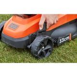 BLACK+DECKER BCMW3318L2-QW 2x 18V, Tondeuse à gazon Orange/Noir, 2x 18V 2.5Ah Batterie et chargeur inclus