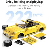 CaDA Sports Car - RUF CTR 2017 Yellowbird, Jouets de construction C51079W, Échelle 1:20