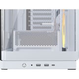 Corsair FRAME 4500X LX-R RGB LINK boîtier midi tower Blanc | 2x USB-A | 1x USB-C | Verre Trempé