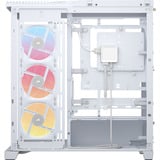 Corsair FRAME 4500X LX-R RGB LINK boîtier midi tower Blanc | 2x USB-A | 1x USB-C | Verre Trempé