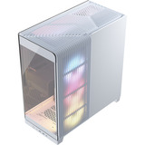 Corsair FRAME 4500X LX-R RGB LINK boîtier midi tower Blanc | 2x USB-A | 1x USB-C | Verre Trempé