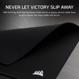 Corsair MM Anti-fray Cloth Large, Tapis de souris gaming Noir