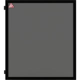 Corsair iCUE 7000X/7000D AIRFLOW Tempered Glass, Partie latéral Noir, Verre trempé teinté
