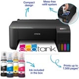 Epson Imprimante EcoTank ET-1810 A4 Wi-Fi avec réservoir d'encre, Imprimante jet d'encre Noir, Wi-Fi, y compris jusqu'à 3 ans d'encre