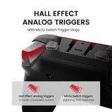 GameSir GameSir G7 Pro Tri-Mode Shadow Ember, Manette de jeu Noir/rouge foncé