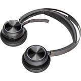 HP Poly Voyager Focus 2 casque on-ear Incl. adaptateur USB-C/A + support de charge