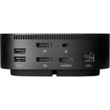 HP USB-C/A Universal Dock G2, Station d'accueil Noir