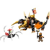 LEGO Ninjago - Dragon de terre EVO de Cole, Jouets de construction 