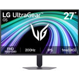 LG UltraGear G5 27G523B-B.AEU 27" Moniteur gaming Noir, 1x DisplayPort, 2x HDMI, 200 Hz