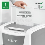 Leitz IQ Auto+ Office 150 Destructeur de documents P4, Broyeur de document Blanc