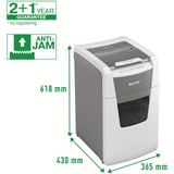 Leitz IQ Auto+ Office 150 Destructeur de documents P4, Broyeur de document Blanc