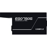 Lian Li EDGE GOLD 750 alimentation modulaire 750 watt Noir, 1x 12V-2x6, 3x PCIe