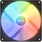 NZXT F140 RGB Core ventilateur de boîtier Noir, 140 x 140 x 26 mm, PWM, sans contrôleur
