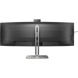 Philips 49B2U5900CH/00 48.8" Moniteur UltraWide incurvé Noir, 1x DisplayPort, 2x HDMI, 1x USB-C, 2x USB-A, 1x RJ-45