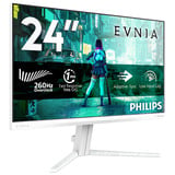 Philips EVNIA 24M2N3201PL 23.8" Moniteur  Blanc, 1x HDMI 2.1, 1x DisplayPort 1.4, 260 Hz (Overclock)