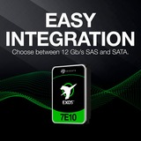 Seagate Exos 7E10 8 To, Disque dur SATA/600