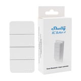 Shelly BLU RC Bouton 4 ZB, Commande à distance Blanc, Bluetooth 5 (LE), Zigbee