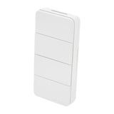 Shelly BLU RC Bouton 4 ZB, Commande à distance Blanc, Bluetooth 5 (LE), Zigbee