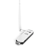 TP-Link TL-WN722N, Adaptateur WLAN Blanc, Sans fil, USB, WLAN, Wi-Fi 4 (802.11n), 150 Mbit/s, Noir, Blanc, Vente au détail