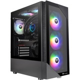 Thermaltake View 200 TG ARGB, Moyen tour Noir