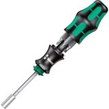 Wera Kraftform Kompakt 28 avec étui, Clés mixtes à cliquet Noir/Vert, 6 pièces
