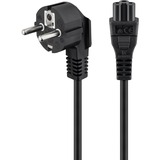 goobay NK 114 S-180 Noir 1,8 m, Câble Noir, 1,8 m
