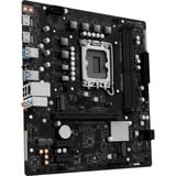ASRock B860M-H2 carte mère socket 1851 Noir, RAID, Gb-LAN, Sound, µATX