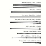 ASUS Prime Gold alimentation  modulaire 850 watt Blanc, 1x 12V-2x6, 3x PCIe