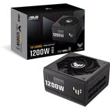 ASUS TUF Gaming Gold alimentation modulaire 1200 watt Noir, 2x 12V-2x6, 3x PCIe