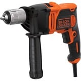 BLACK+DECKER BEH850K, Perceuse à percussion Orange/Noir