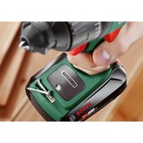 Bosch AdvancedImpact 18 1500 tr/min Sans clé 1,1 kg Noir, Vert, Perceuse/visseuse Vert/Noir, Perceuse à poignée pistolet, Sans clé, Sans brosse, 1,3 cm, 1500 tr/min, 3,5 cm