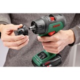 Bosch AdvancedImpact 18 1500 tr/min Sans clé 1,1 kg Noir, Vert, Perceuse/visseuse Vert/Noir, Perceuse à poignée pistolet, Sans clé, Sans brosse, 1,3 cm, 1500 tr/min, 3,5 cm