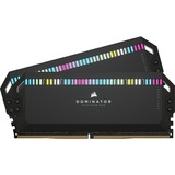 Corsair 32 Go DDR5-5600 Kit, Mémoire Noir, CMT32GX5M2B5600C36, Dominator Platinum RGB, XMP