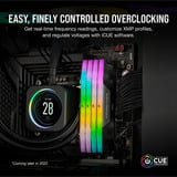 Corsair Vengeance RGB 32 Go DDR5-6000 (2x 16 Go) mémoire vive Noir, CMH32GX5M2D6000Z38, EXPO