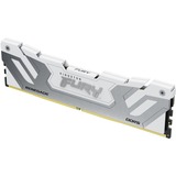 Kingston 24 Go DDR5-8400 (1x 24 Go), Mémoire vive Argent/Blanc, KF584CU40RW-24, Renegade, XMP 3.0