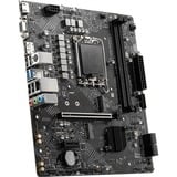 MSI PRO H610M-G DDR4 carte mère socket 1700 RAID, Gb-LAN, Sound, µATX