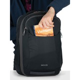 Osprey Sac de voyage extensible Daylite 26+6, Sac à dos Noir, 26 litres